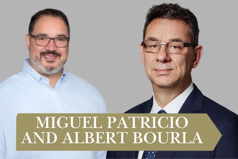 Miguel Patricio and Albert Bourla