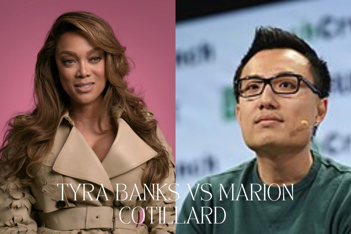 Tyra Banks and Tony Xu